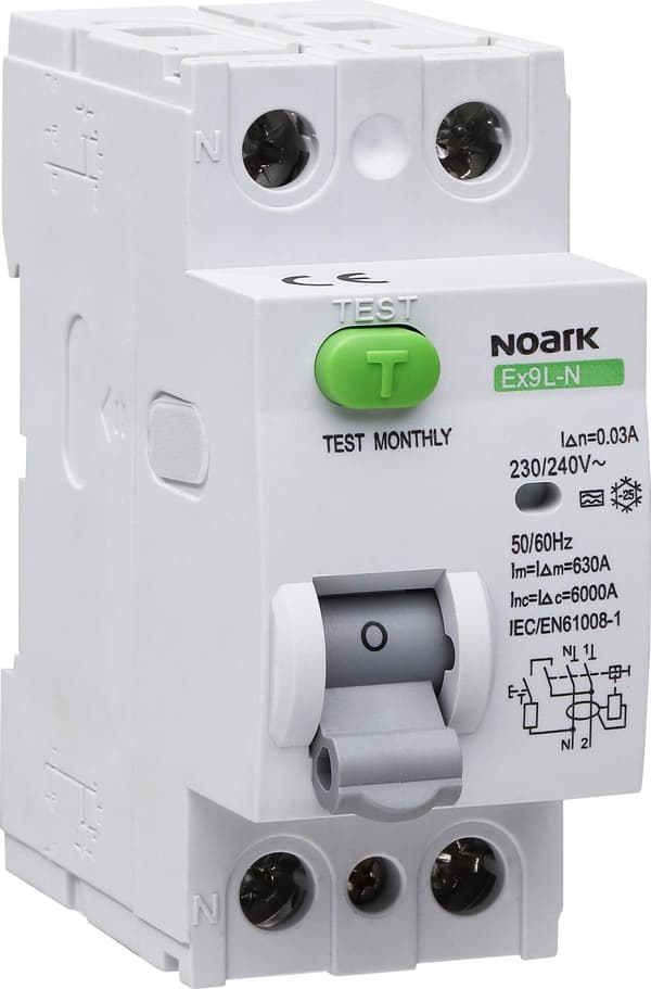 Fejlstrømsafbryder Ex9L-N 2P 40A 30mA