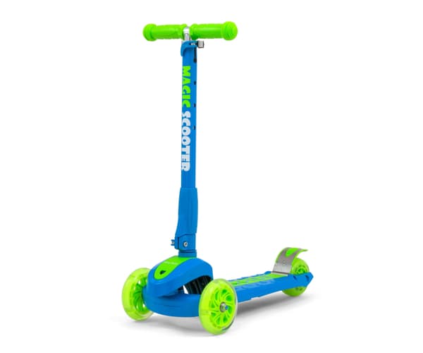 Sparkcykel Sparkcykel Magic Blå-Grön