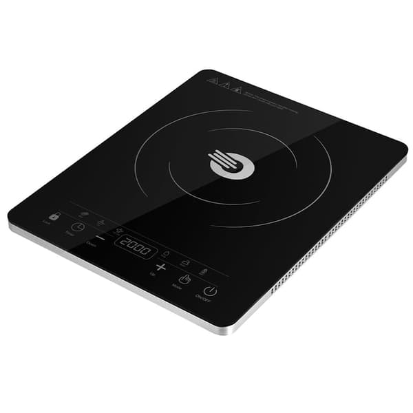 Elektrisk induktionskomfur VP-22i, 300 til 2000W, sort, Orava