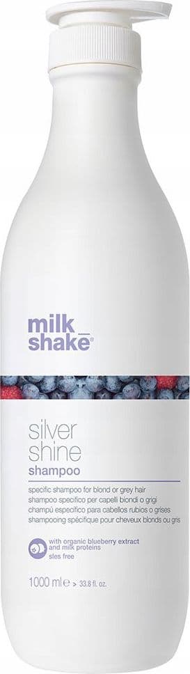 MILK Shake_Silver Shine Shampoo schampo för blont och grått hår 1000ml