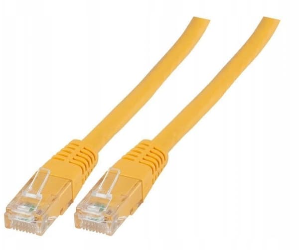 SecurityNet UTP Cat.6 gul 3m PVC patchkabel PC-6UTPPVC-YE3