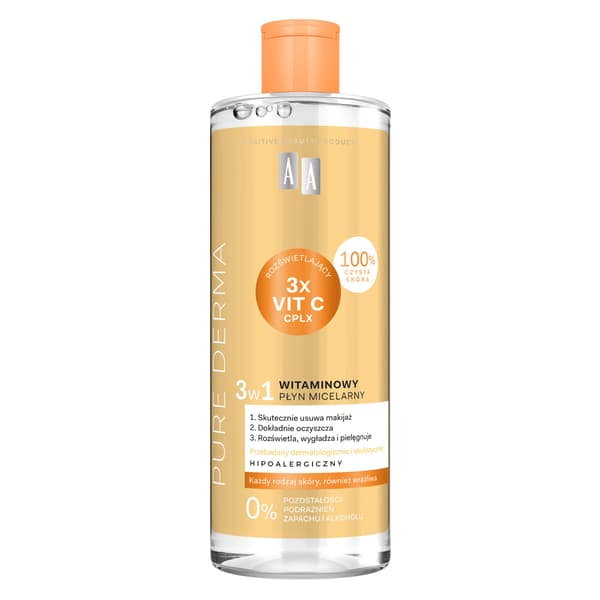 AA_Pure Derma vitamiinimisellineste 3in1 500ml