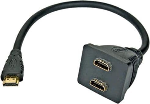 PremiumCord HDMI HDMI x2, 0,3m, musta (kphdma-6)
