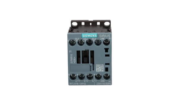 Effektkontaktor 16A 3P 230V AC 0Z 1R S00 3RT2018-1AP02