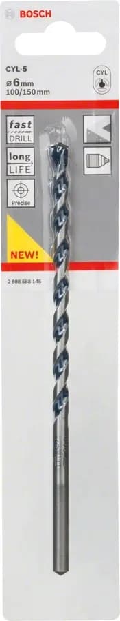 BOSCH BOREBIT BLÅ GRANIT 6*150