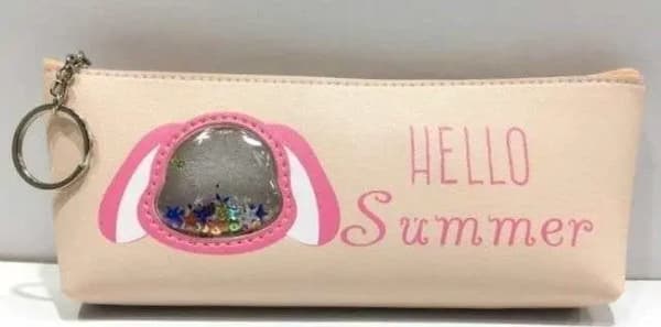 Penalhus hund brun Hello summer FRESH