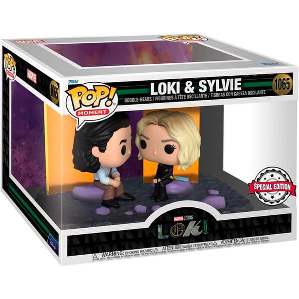 POP-figur Moment Marvel Loki - Loki och Sylvie Exklusiv