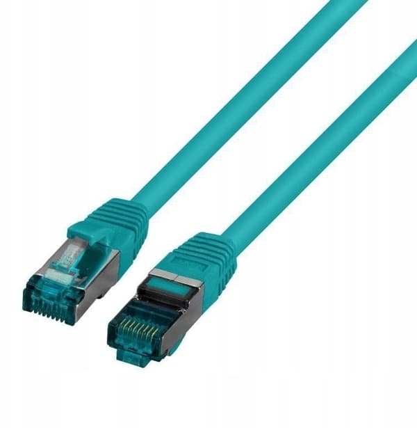 Patchkabel SecurityNet S/FTP Cat.6a grøn 1,5m LSZH PC-6ASFTPLSZH-GN1.5