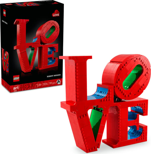 Konstruktør LEGO® Art Love 31214, 791 dele
