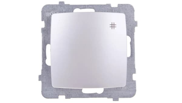 Ospel Krydsforbinder Karo perlesølv (LP-4s/m/43)