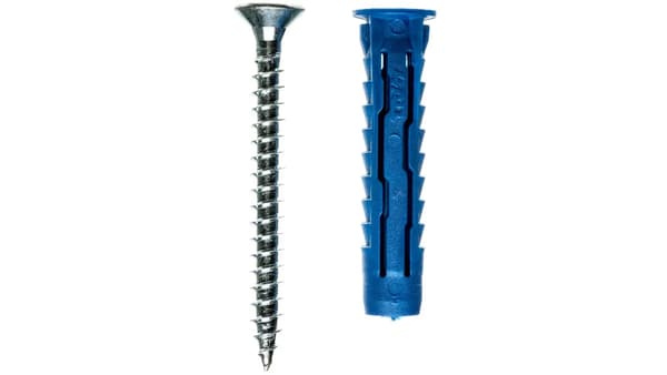 Universalplugg 4ALL 10x50 med konisk insats 6x60 25st RAWLPLUG