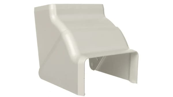 Indvendigt dæksel EKD 80x40mm hvid 8505