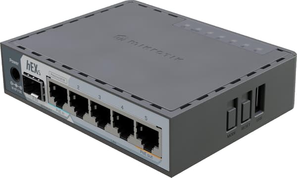 MikroTik hEX S 2025 version - Router - 1 Gbps
