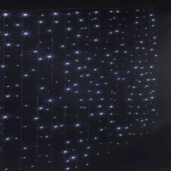 Fééric Lights and Christmas -valoverho, ulkokäyttöön, 150 LEDiä
