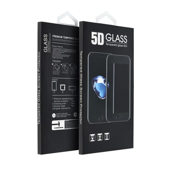5D Fuld Lim Hærdet Glas - til Samsung Galaxy S24 Plus sort