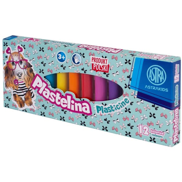 Plastelina Hunde 12 farver ASTRA