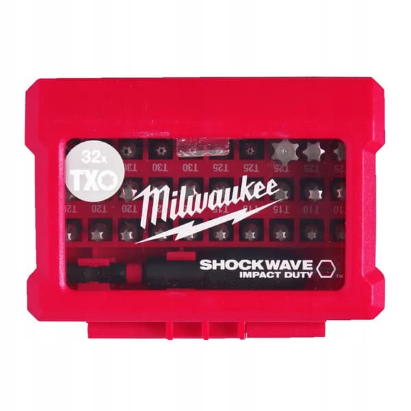 TORX Slagfaste Bits Sæt 32 Stk. Shockwave Impact Duty Milwaukee