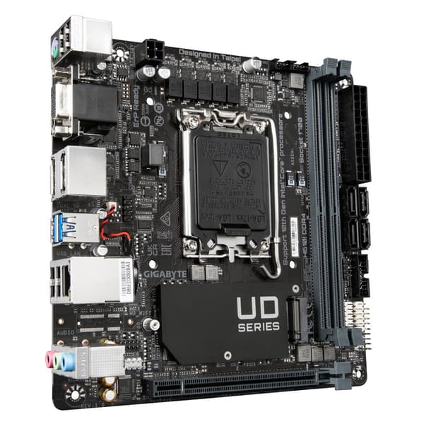 GIGABYTE-emolevy H610I DDR4 - Mini ITX - Socket LGA1700 - Intel H610 Express