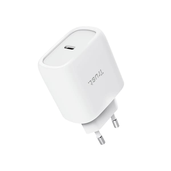 TRUST GaN-laturi MAXO 45W, USB-C, valkoinen