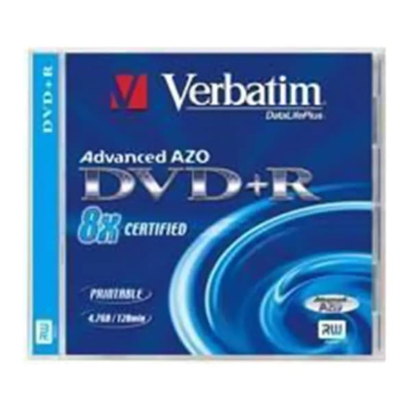 Verbatim DVD-R 4,7 GB 16x 5 stk (43557)