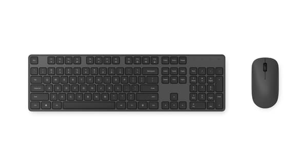 Xiaomi Mi trådløst tastatur (QWERTY) og musesæt sort EU BHR6100GL