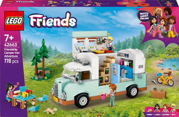 LEGO® Friends Venskabscamper Eventyr, 778 dele