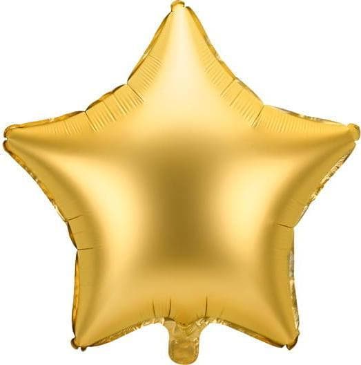 Party Deco Folieballong Stjärna 48cm Guld