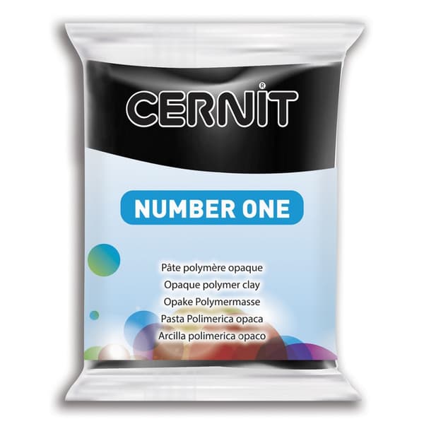 Modelina Cernit Musta 56 g
