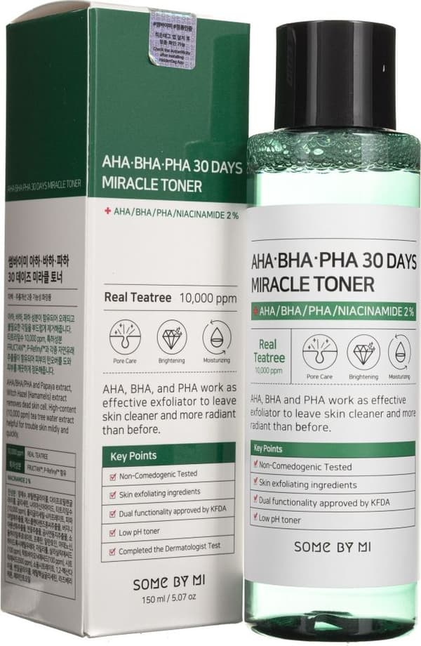 SOME BY MI_AHA.BHA.PHA 30 Days Miracle toner ansiktsvatten 150ml