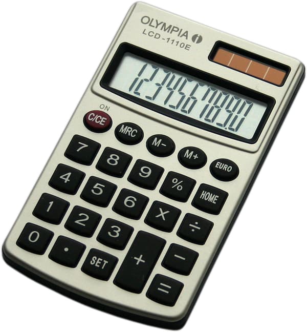 Olympia Olympia Taschenrechner LCD-1110E Laskin