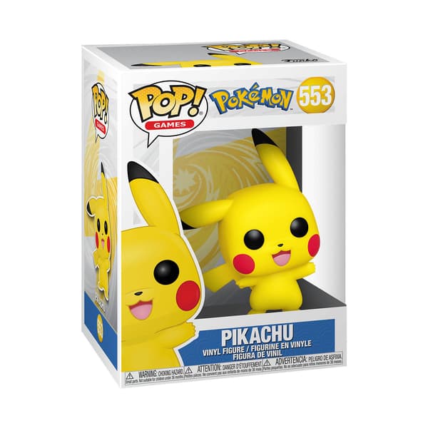 FUNKO POP GAMES: POKEMON - PIKACHU (VINKANDE)