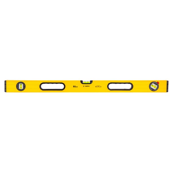 Topex Aluminium vaterpas type 600 80cm 3 libeller - 29C603