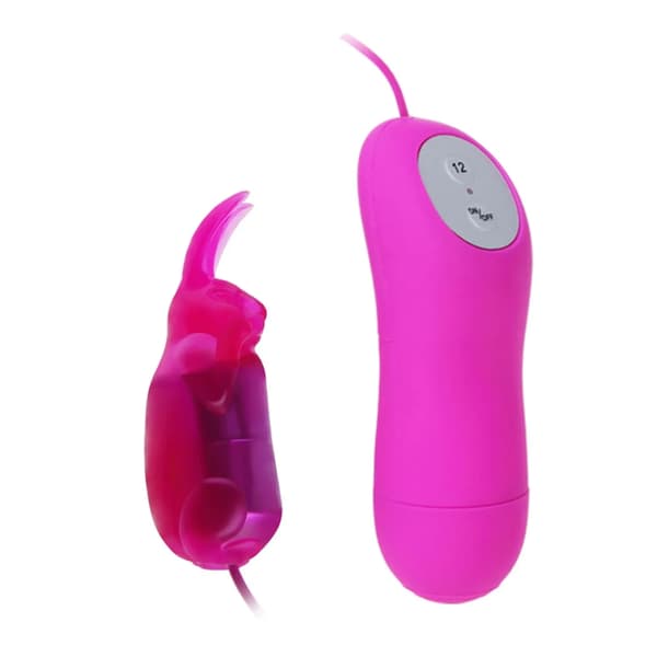 Kaninformad Massagestimulator med Fjärrkontroll