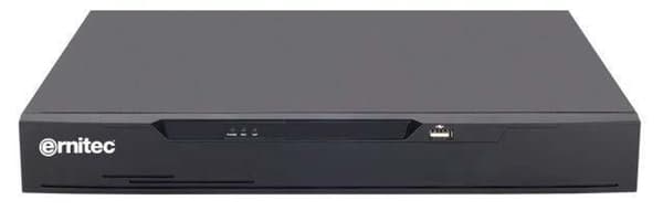 Ernitec Cygnus 16-kanals Hybrid NVR - Stöder AHD, TVI, CVI, CVBS, IP-videoingångar - NDAA