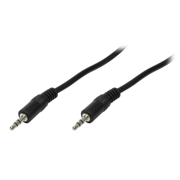 LogiLink Audio cable, 2x 3,5mm male,