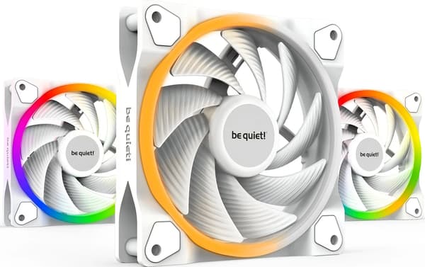 be quiet! Light Wings White 120mm PWM high-speed Triple-Pack