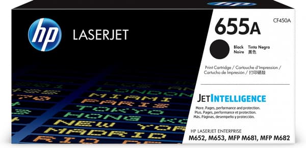 HP Toner 655A - Svart