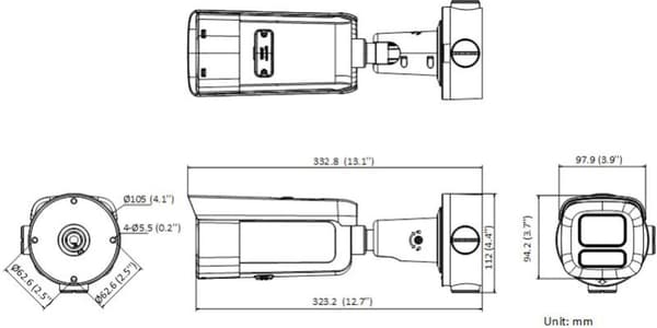 IP KAMERA HIKVISION DS-2CD2643G2-LIZS2U (2.8-12mm)