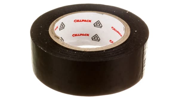 Cellpack Eristysnauha 128 PVC musta 10m (145806)