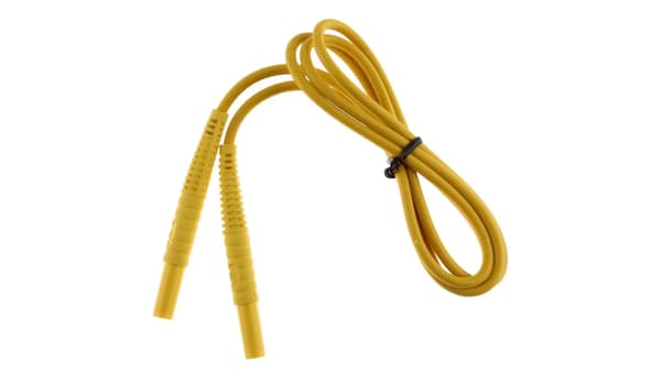 Sonel Mätkabel 1,2m Gula Banankontakter (WAPRZ1X2YEBB)