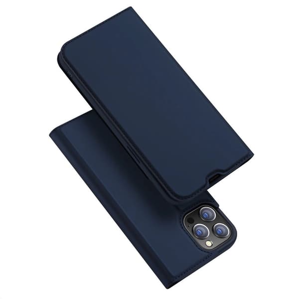 Dux Ducis Skin Pro Holster Flip Cover til iPhone 13 Pro blå