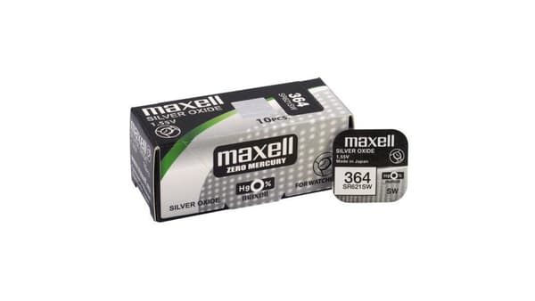 SØLVCELLEBATTERI (364) SR621SW UR 1 stk. MAXELL/18292700