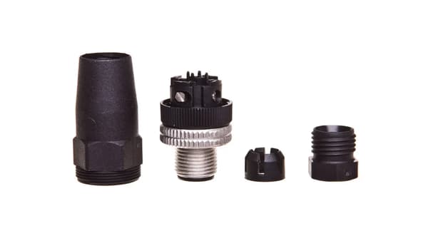 Schneider Electric M12 lige metalstik (XZCC12MDM40B)