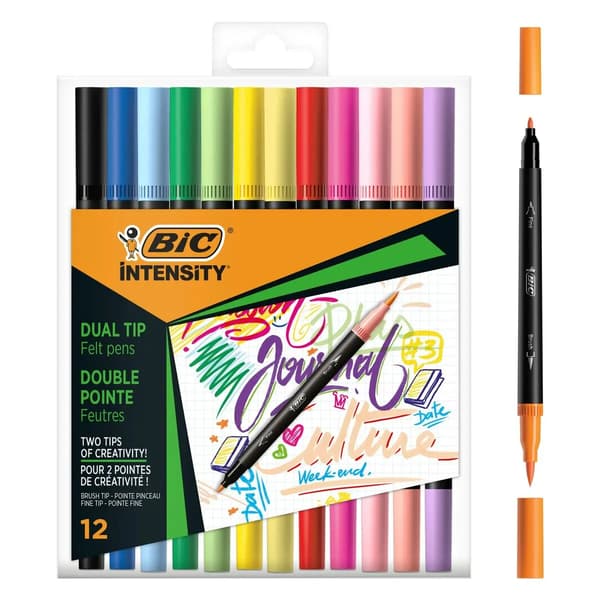 Tussisetti Bic Intensity 12 Kappaletta Monivärinen