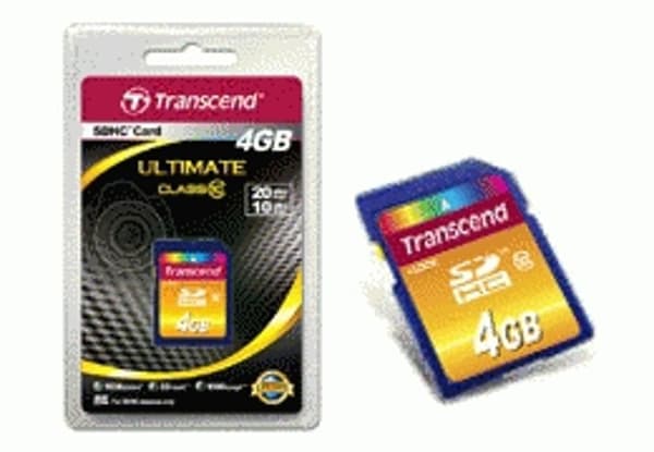 Transcend SDHC 4GB Klasse 10