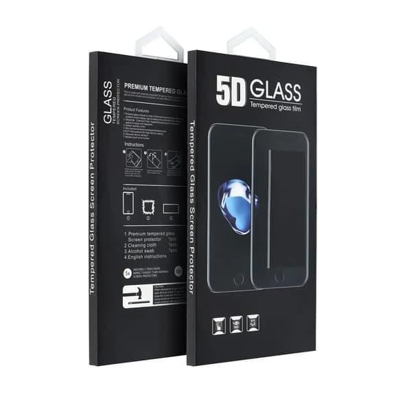 5D Fuld Lim Hærdet Glas - til Samsung Galaxy A34 5G sort