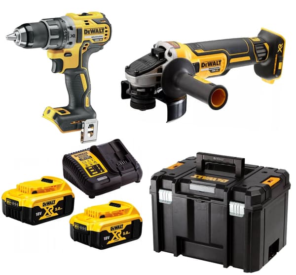 Dewalt 6-osainen sähkötyökalusarja (DCK2020P2T-QW)