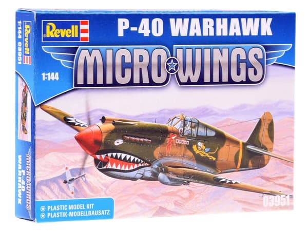 Revell Micro Wings -malli P-40 Warhawk 1:144 RV0019