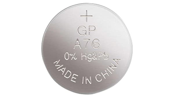 BATTERIER GP A76F-U2. LR44. 2 STK