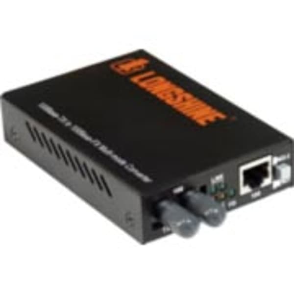 Longshine 10/100TX till 100FX MultiMode ST-omvandlare